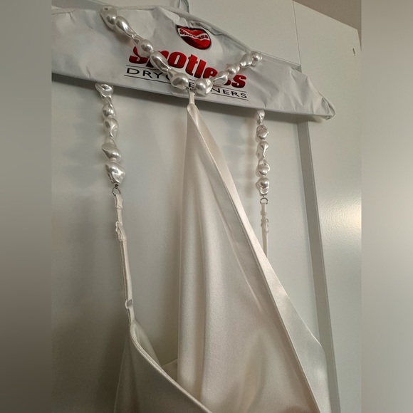 STAUD — Cadence Dress Pearl - Picture 14 of 15